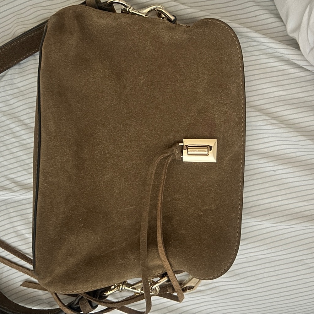 Rebecca Minkoff Tan Suede Crossbody Bag